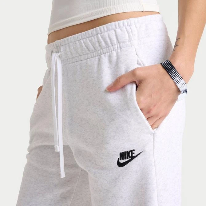 NIKE Women's Nike Sportswear Club Fleece Wide Leg Sweatpants 5