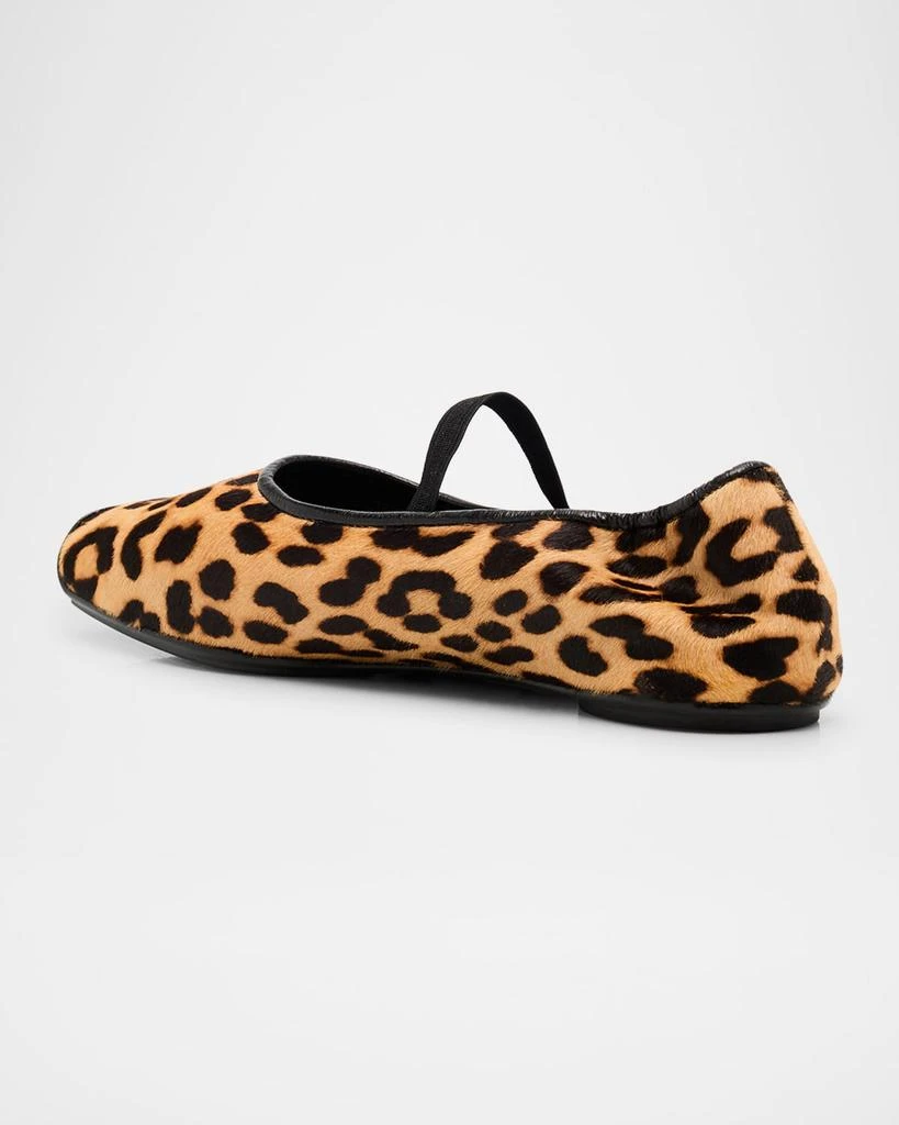 Tory Burch Runway Leopard Mary Jane Ballerina Flats 3