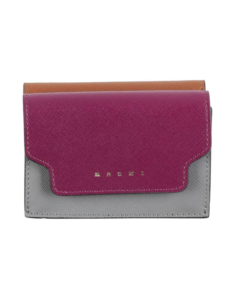 【関税＆送料込み】Marni Tropicalia Wallet Brown leather Tropicalia long wallet with chain strap | Marni