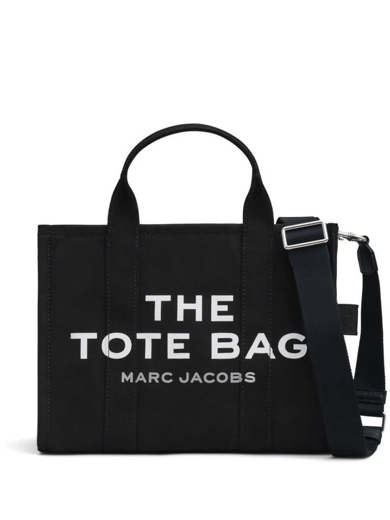 Marc Jacobs Marc Jacobs Black 'The Medium Canvas' Tote Bag In Cotton 1