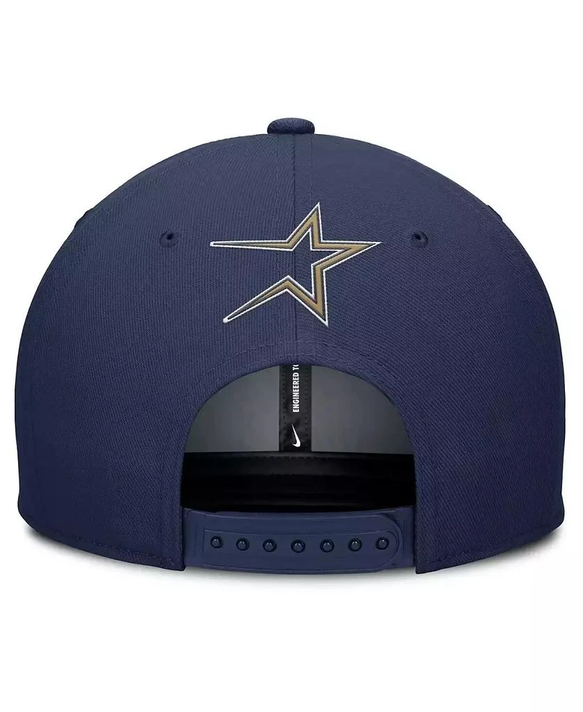 NIKE Men's Gray/Navy Houston Astros Pro Performance Snapback Hat 2