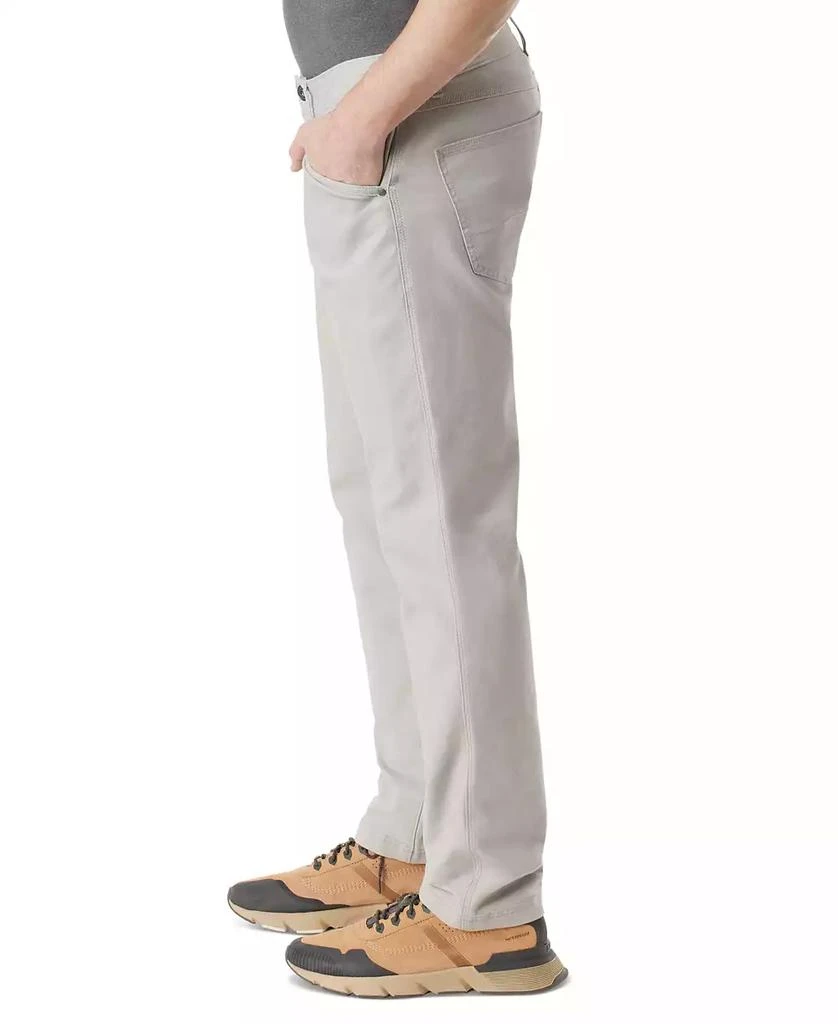 BASS OUTDOOR Men's Everyday Slim-Straight Fit Stretch Canvas Pants 3
