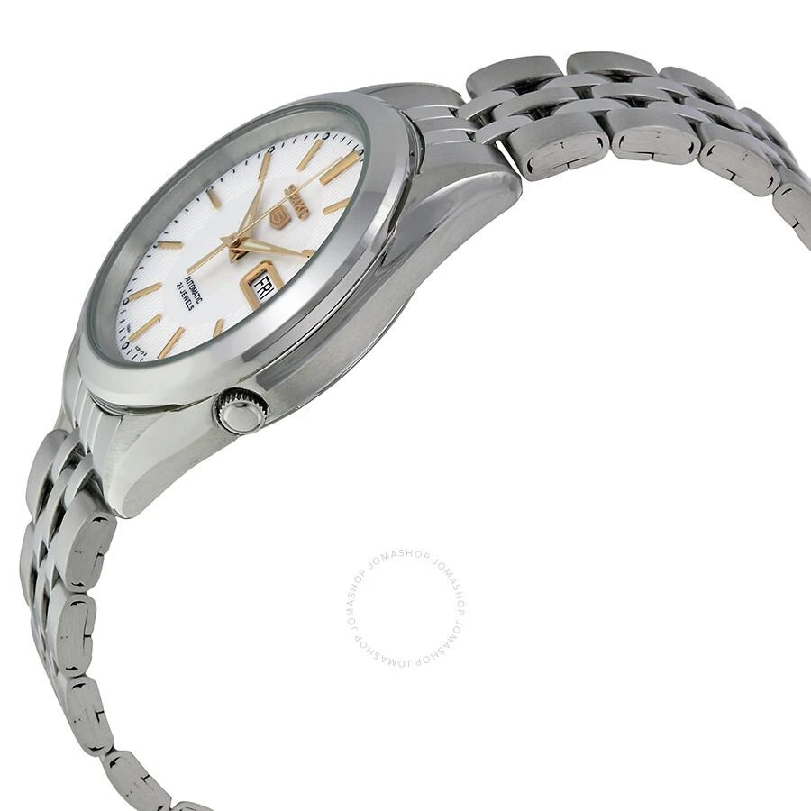 Seiko 5 Silver Dial Stainless Steel Men's Watch SNKL17 2