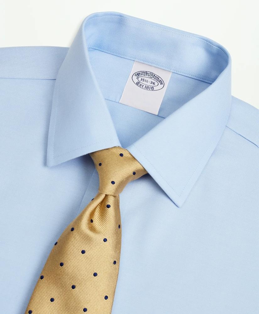 Brooks Brothers Stretch Supima® Cotton Non-Iron Twill Ainsley Collar Dress Shirt