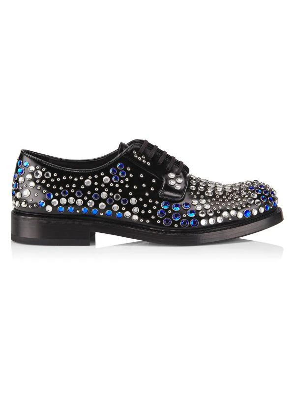 Prada Studded Leather Oxfords 1