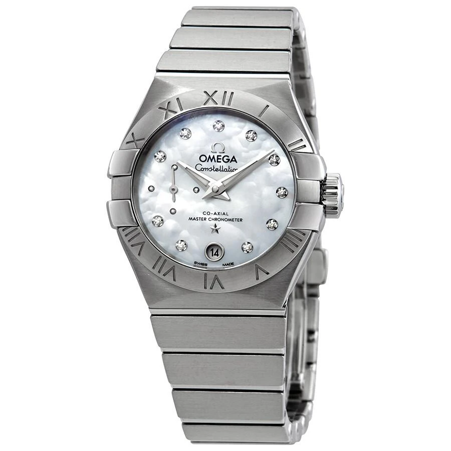 Omega Constellation Automatic Mother of Pearl Dial Ladies Watch 127.10.27.20.55.001 1