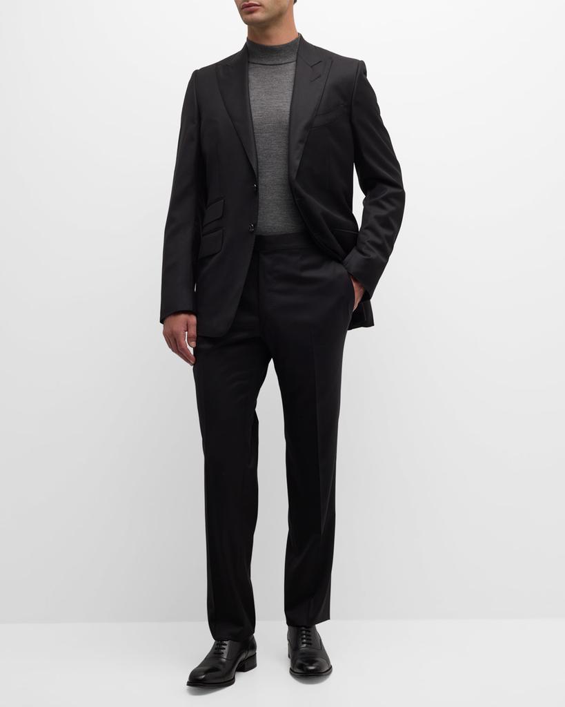 TOM FORD Men's Wool-Silk Master Twill Suit