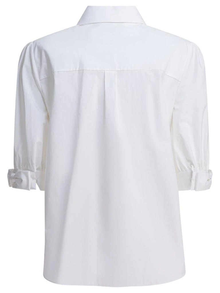 Valentino Valentino Garavani Pointed-Collared Buttoned Shirt 2