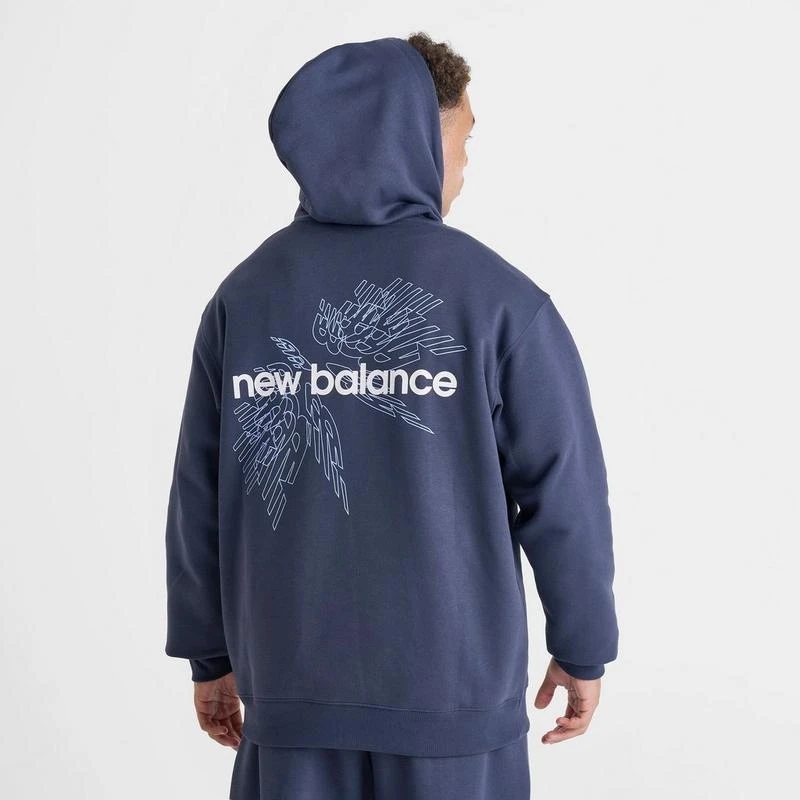 New Balance Men's New Balance Rotation Pullover Hoodie 3
