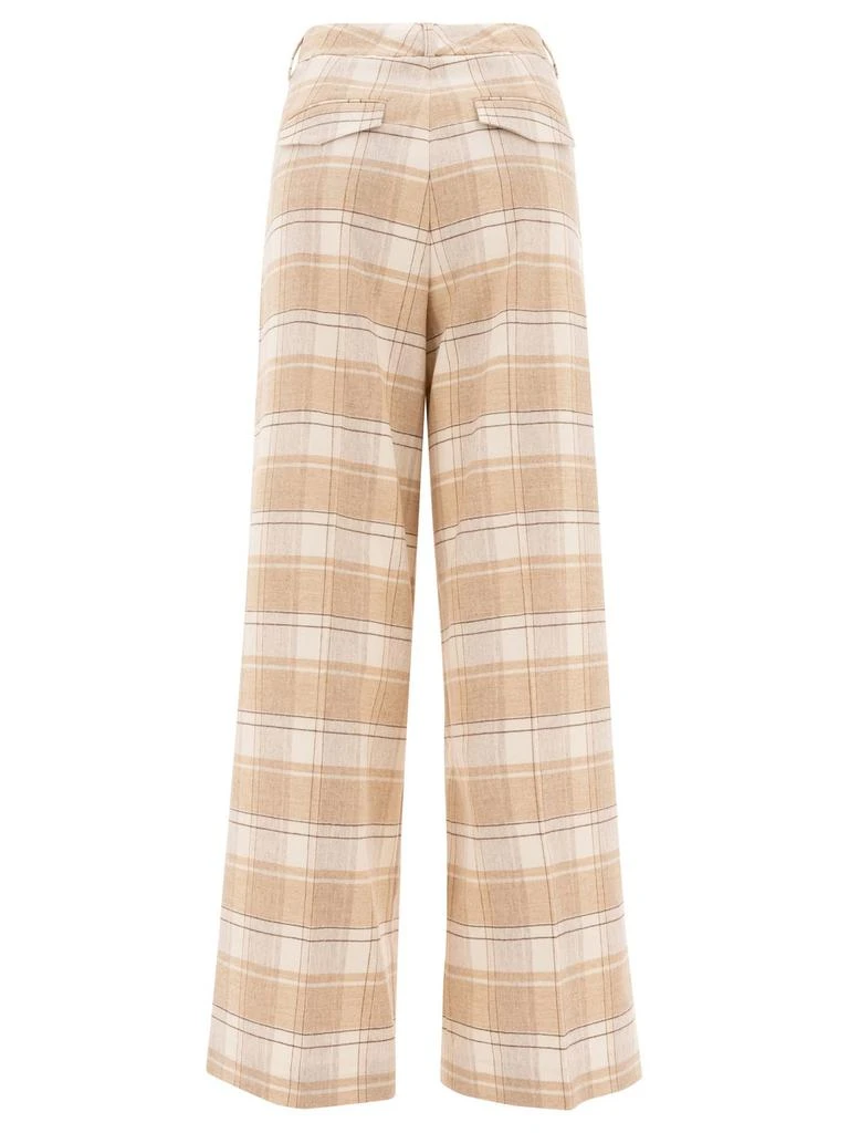 Peserico Peserico Plaid Wide Leg Pants 2