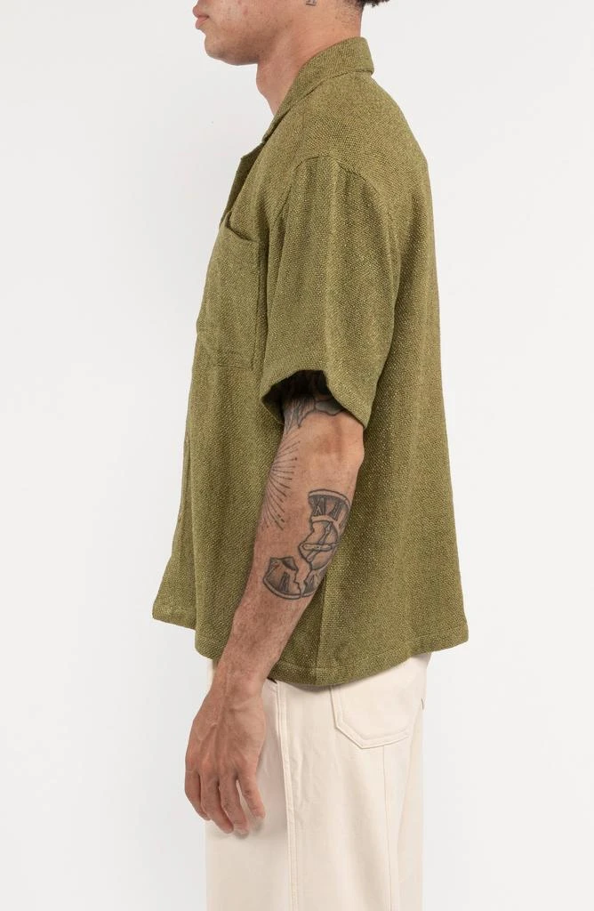 Raga Short Sleeve Cotton Button-Up Shirt 4