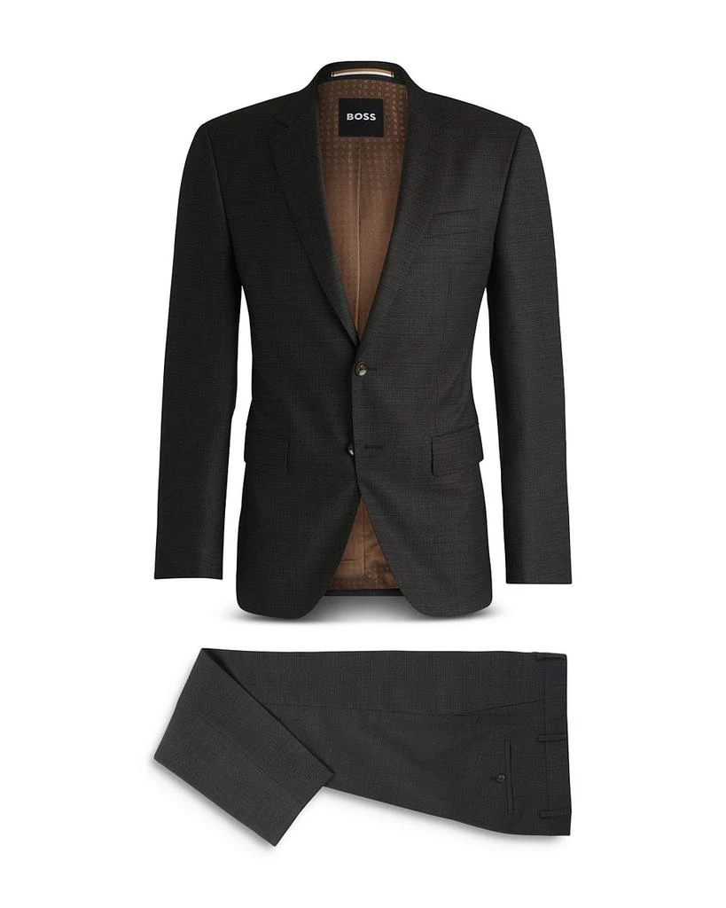 Hugo Boss H-Huge Weave Textured Wool Slim Fit Suit 8