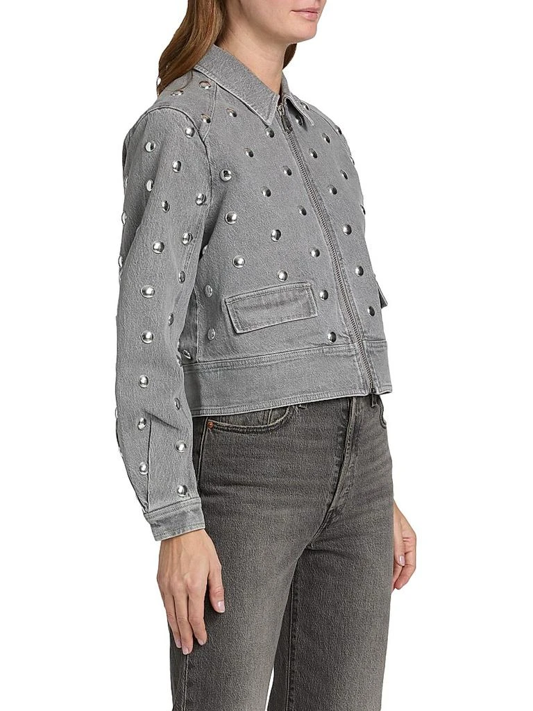 Cinq à Sept Studded Denim Harriet Jacket 4