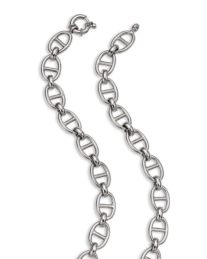 Alberto Amati 14K Gold Flat Mariner Link Necklace, 18" 4