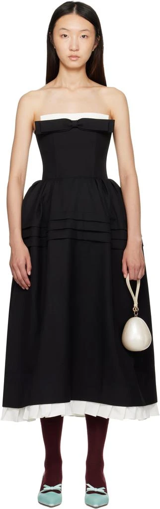 shushu tong dress SHUSHU/TONG - Women’s 3D Bow Hanging Neck Dress