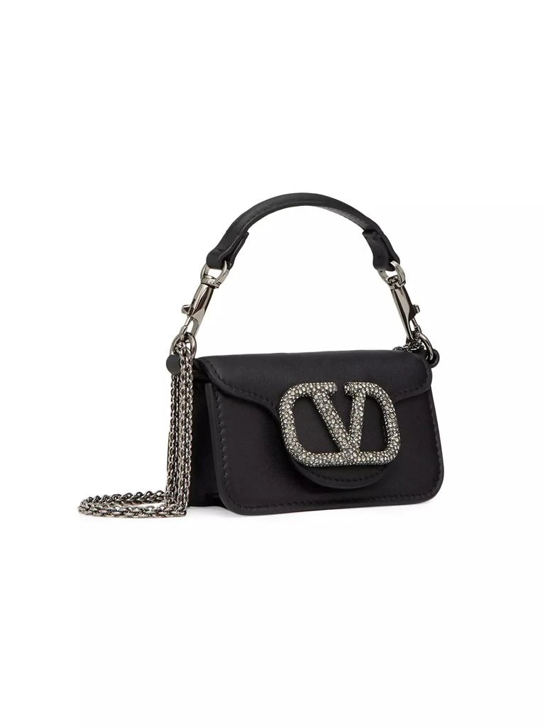 Valentino Locò Micro Bag With Chain And Jewel Logo 3