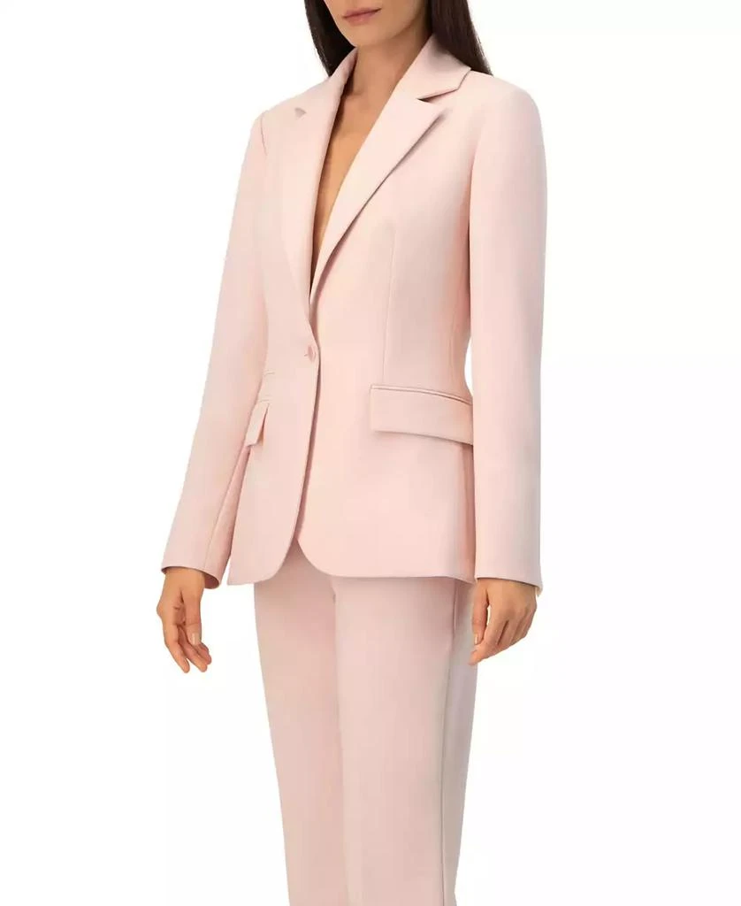 Ivonne Women
s Single-Button Classic Blazer 3