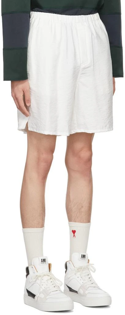 AMI SSENSE Exclusive White Shorts 2