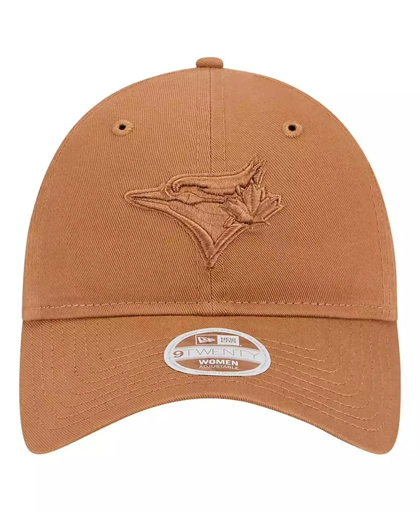 Brown Tan Blue Jays Hat New Era Women's Brown Toronto Blue Jays