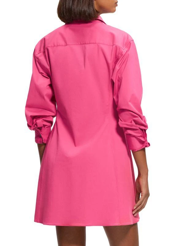 Theory Sculpted Mini A Line Shirtdress 2