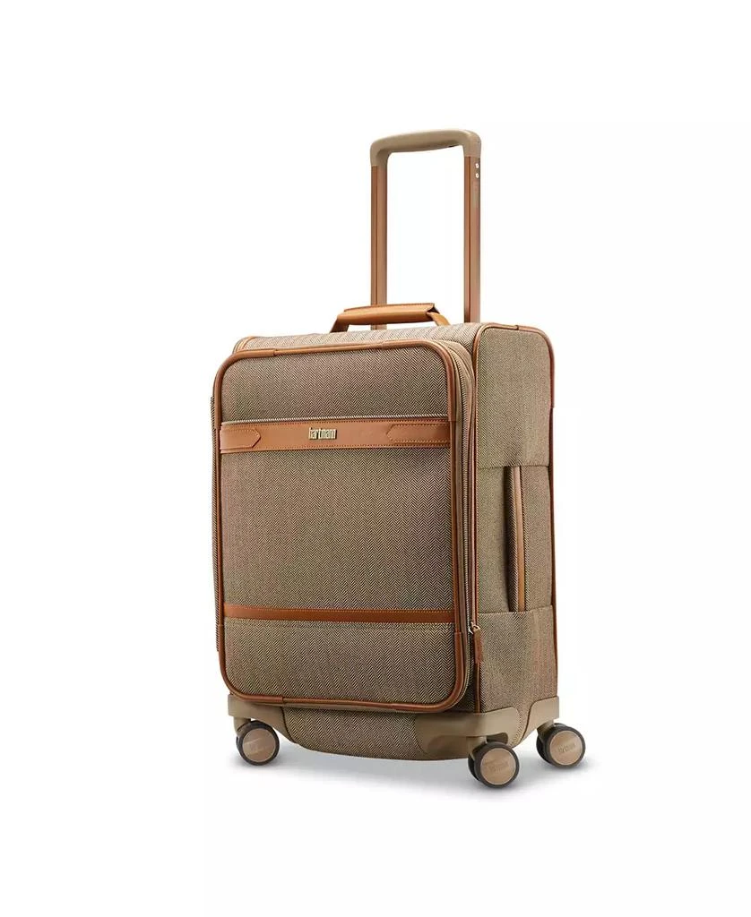 Hartmann Herringbone DLX Domestic Carry-On Expandable Spinner Suitcase 1