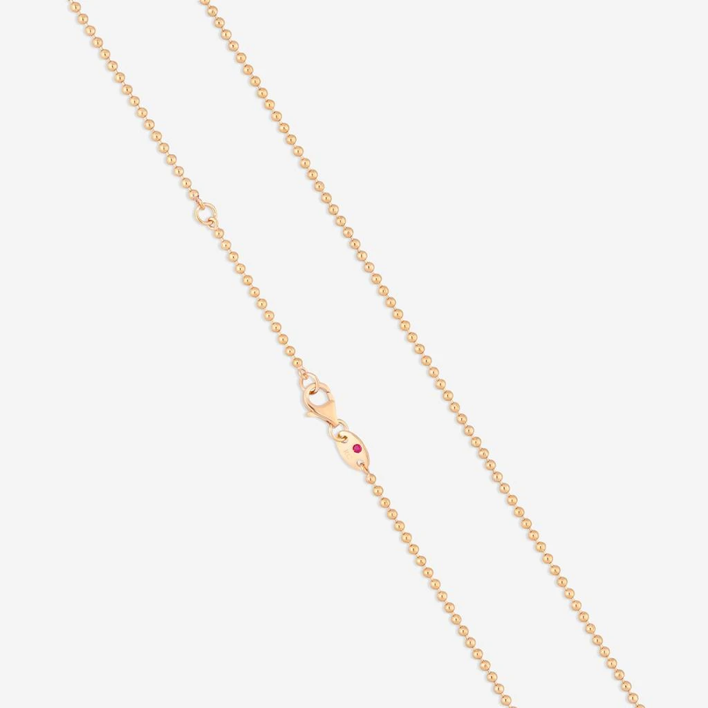 Roberto Coin Roberto Coin Love in Verona 18K Rose Gold Diamond & Rainbow Gemstone Pendant Necklace 8883116AX17X 3