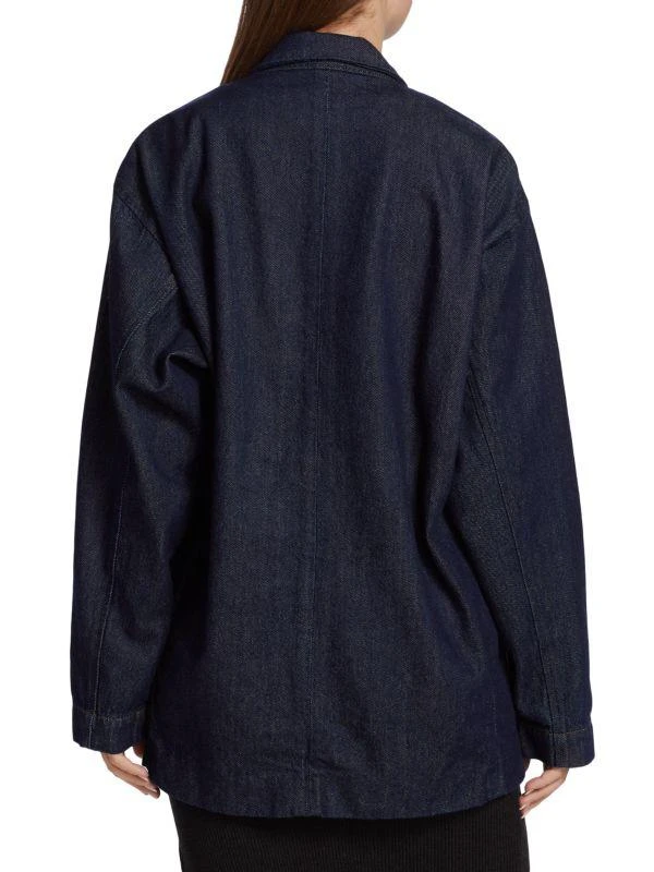 NSF Rumer Oversized Denim Wrap Jacket 2