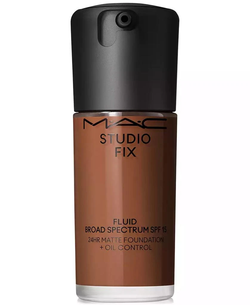 MAC Studio Fix Fluid SPF 15 24Hr Matte Foundation + Oil Control, 1 oz. 1