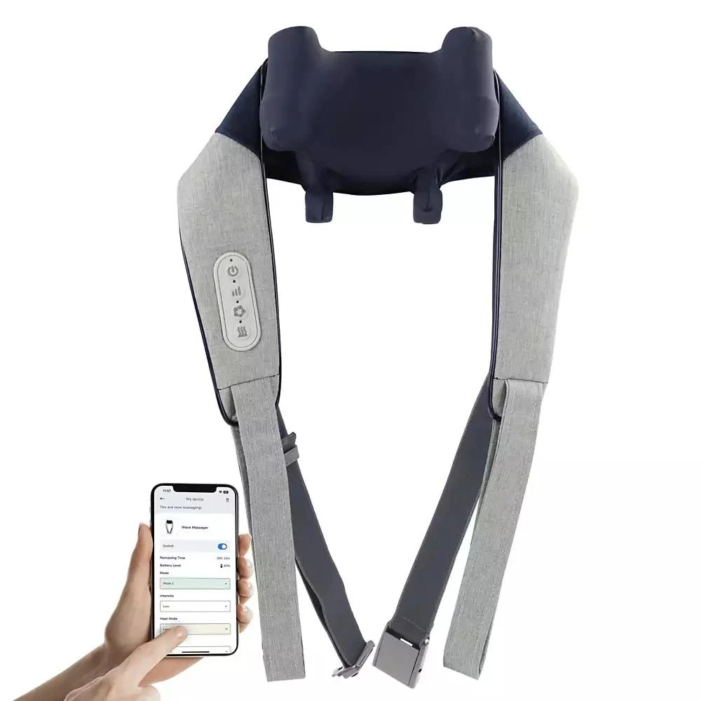 Miko Shiatsu Neck and Back Massager Hands Free 
Heat - App Controlled