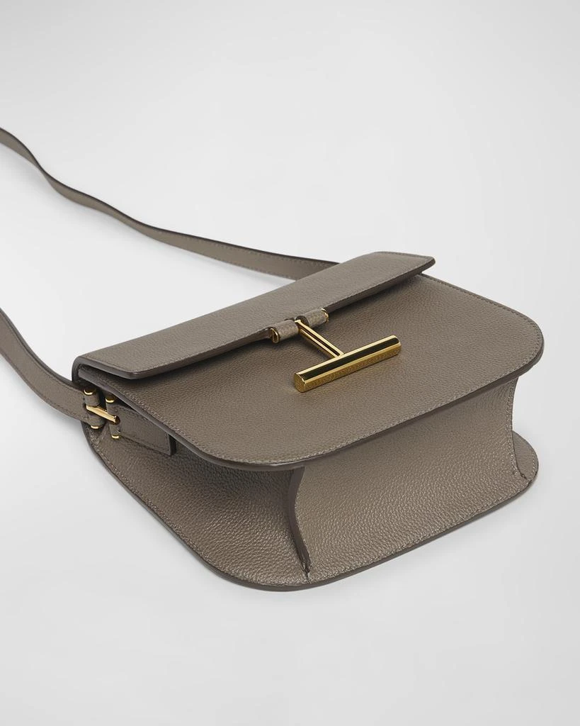 Tom Ford Tara Mini Crossbody in Grained Leather with Leather Strap 7
