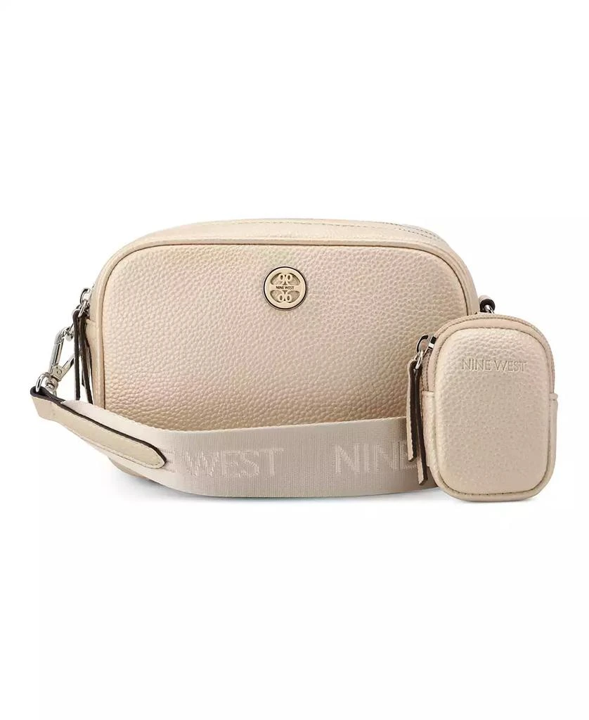 Nine West Avaya Double Zip Camera Crossbody Bag 1