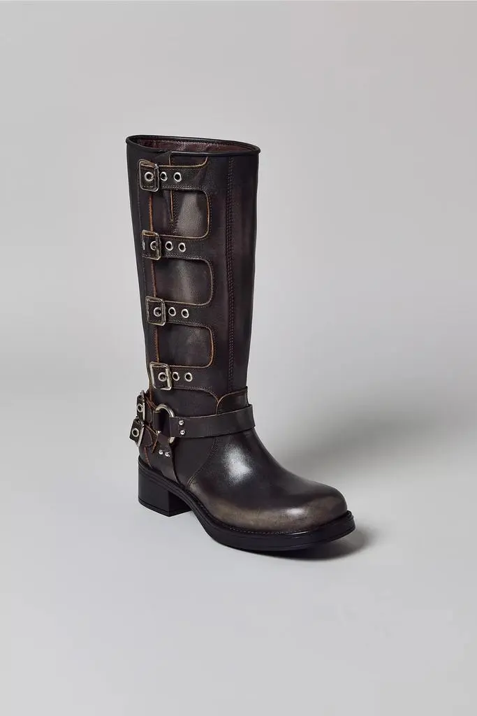 Steve Madden Steve Madden Rocky Buckled Tall Boots 4