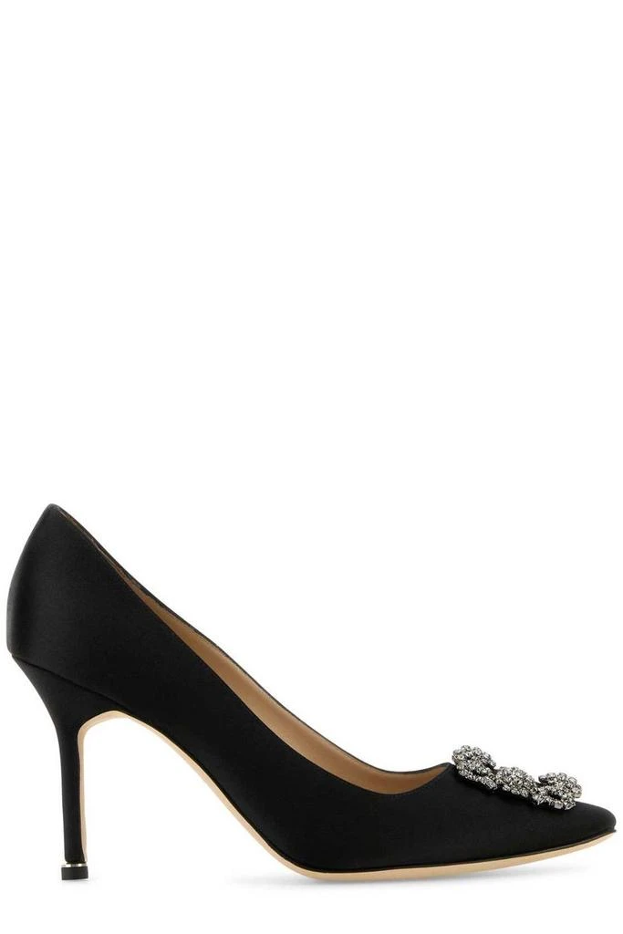 Manolo Blahnik Manolo Blahnik Hangisi Embellished Pumps 1