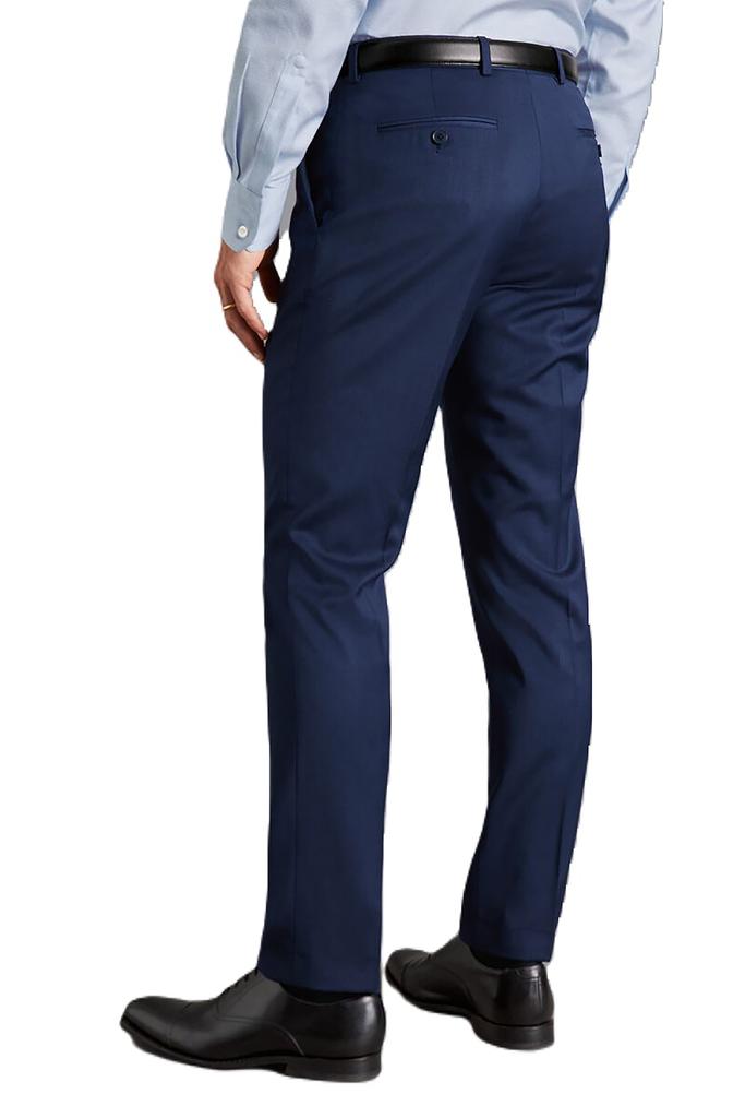 Charles Tyrwhitt Men's Slim Fit Natural Stretch Twill Suit Trouser