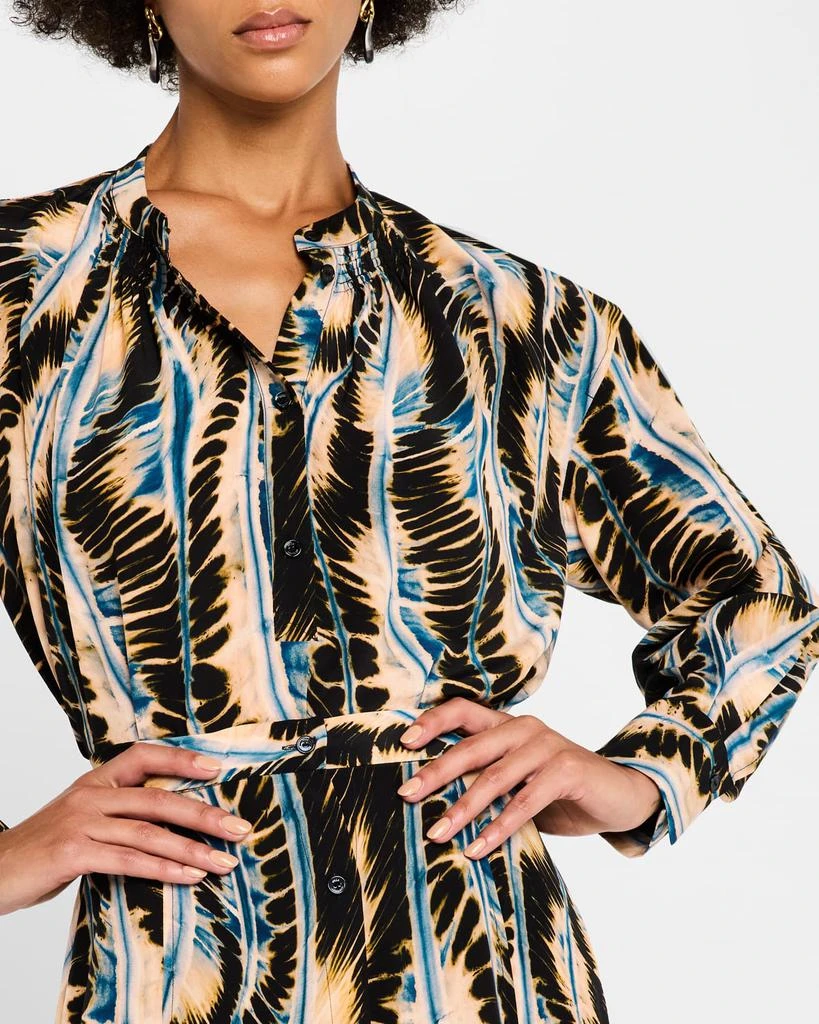 Ulla Johnson Nehir Printed Silk Blouse 5