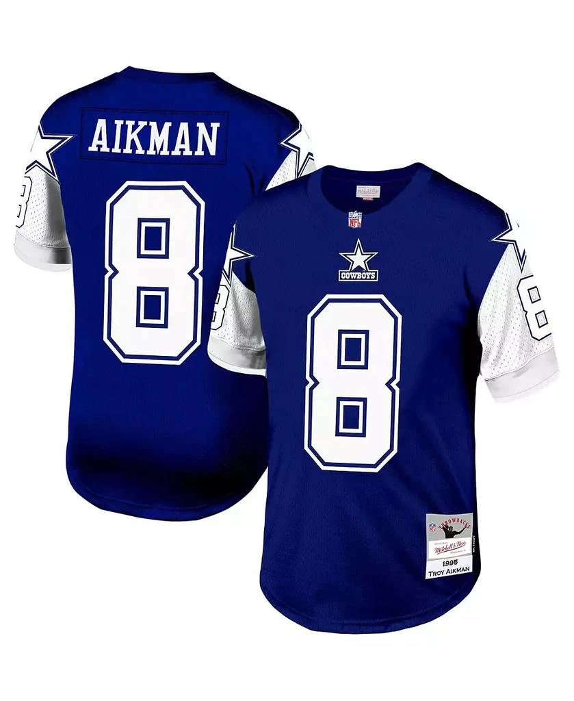 Mitchell & Ness Men's Troy Aikman Navy Dallas Cowboys Legacy Replica Jersey 1