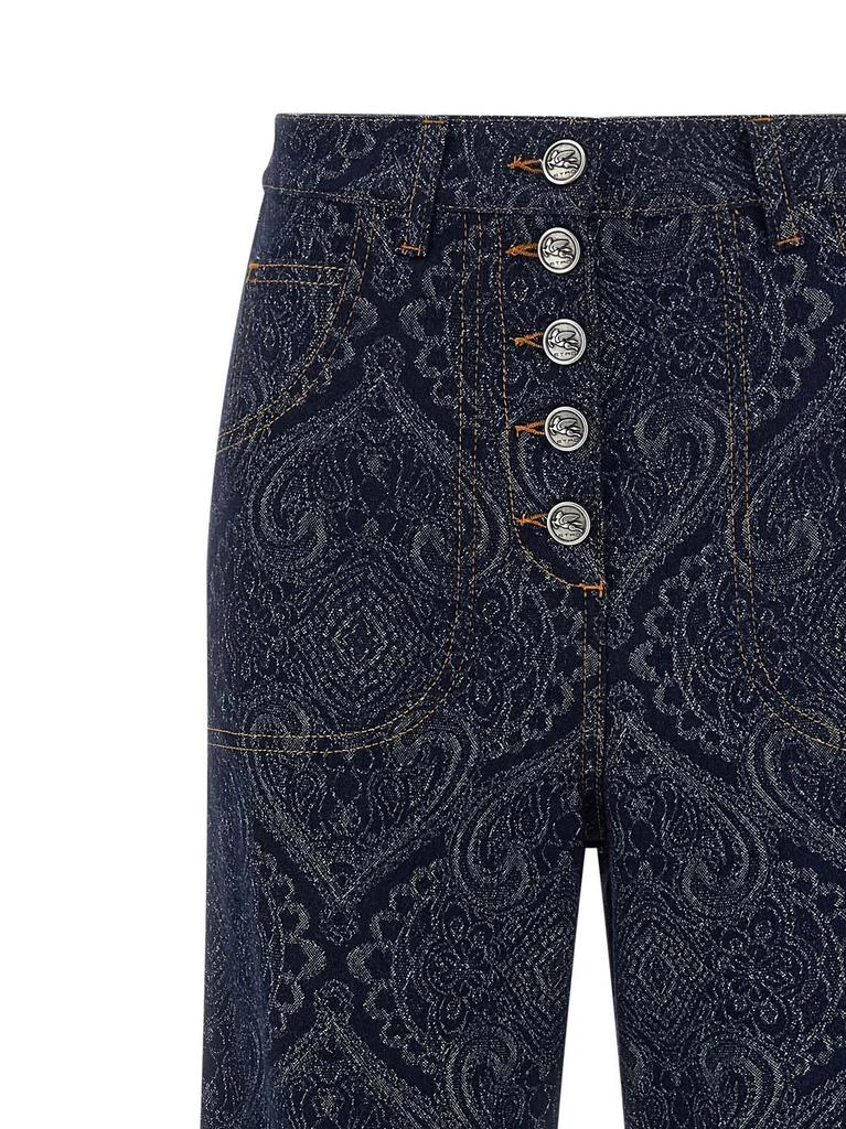ETRO Etro Jacquard Flared Jeans 3