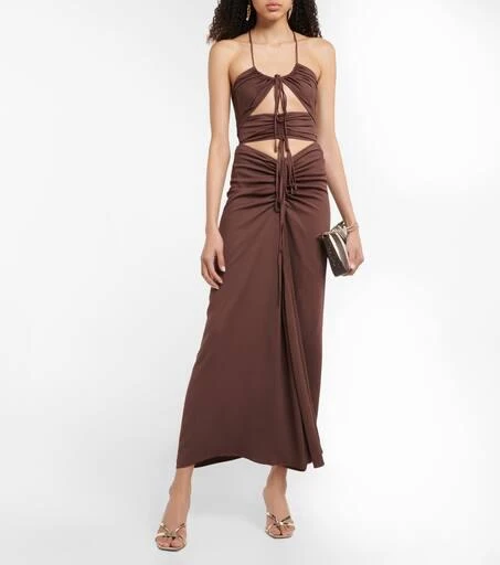 Christopher Esber Cutout halterneck maxi dress 2