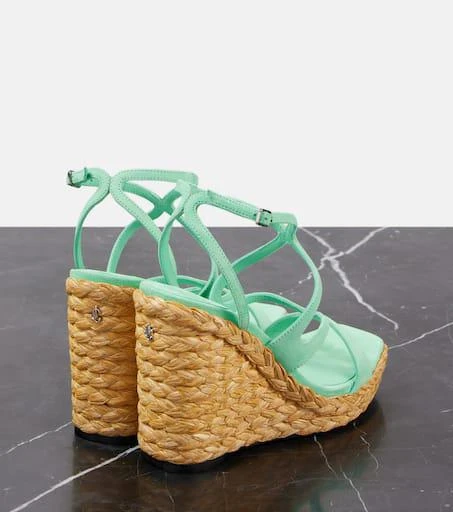 Jimmy Choo Ayla 110 suede espadrille wedges 2