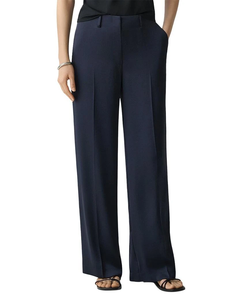 Theory Satin Classic Pant