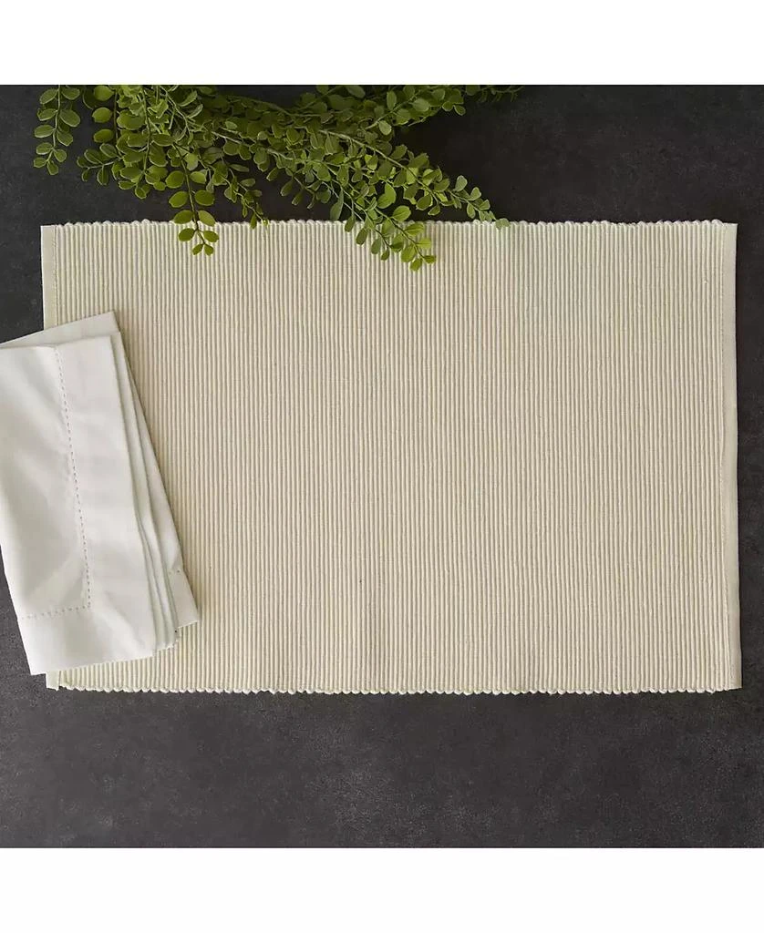 Design Imports Ribbed Placemat, Set of 6 4