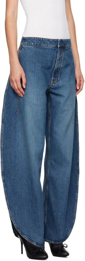 Alaïa Blue Round Jeans 2