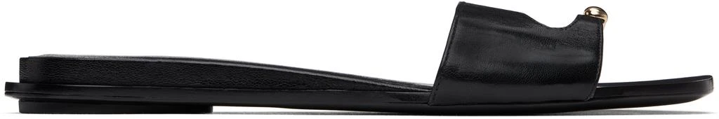 Tory Burch Black Pierced Sandals 1