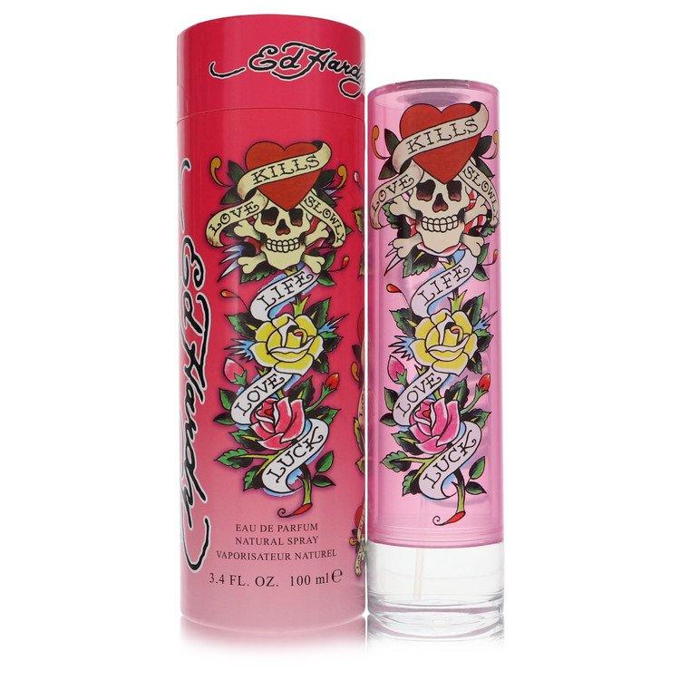 Christian Audigier 2pcs Combo Ed Hardy by  Eau De Parfum Spray 3.4 oz Women