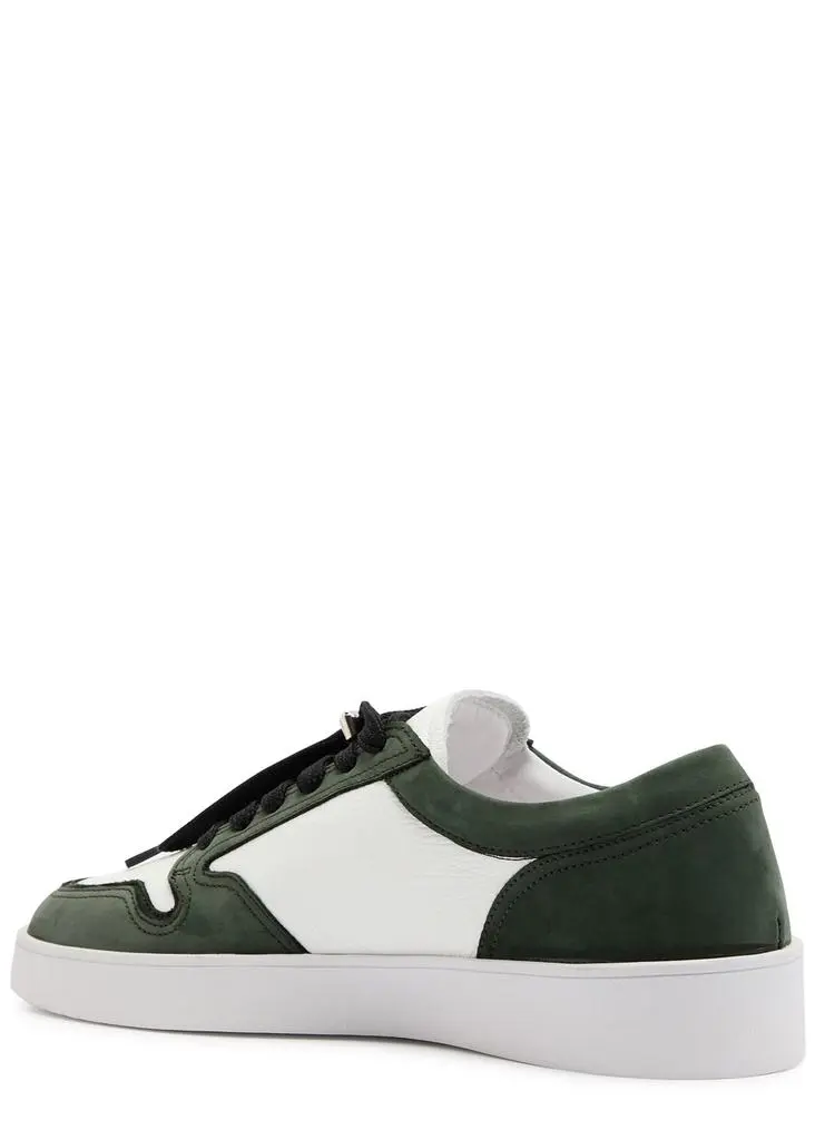 JUDE LLOW Telier panelled suede sneakers 2