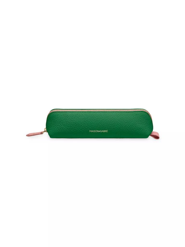 Maison de Sabre Leather Pencil Case 1