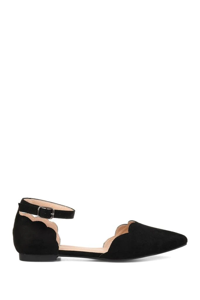 Journee Collection Lana Ankle Strap Flat 6