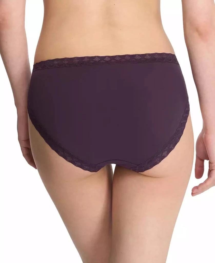 Natori Bliss Lace-Trim Cotton French-Cut Brief Underwear 152058 3