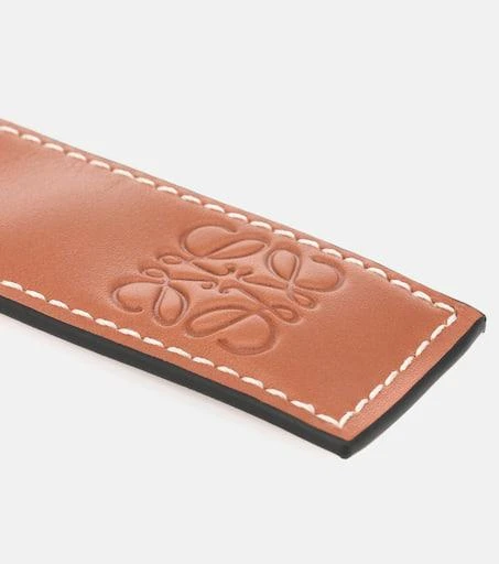 Loewe Anagram leather snap bracelet 4
