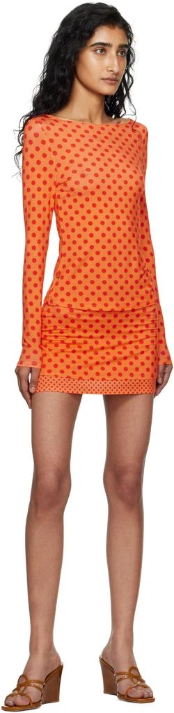Miaou Orange & Red Amelia T-shirt 4